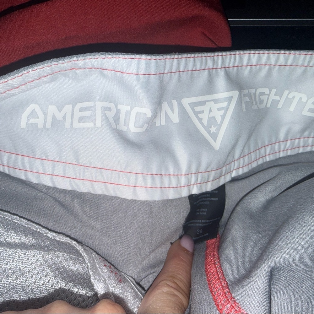 🩳 🌺🔥American Fighter Board Shorts Men’s Swim Trunks Surf Athletic Beach-Size 36 - Picture 4 of 5